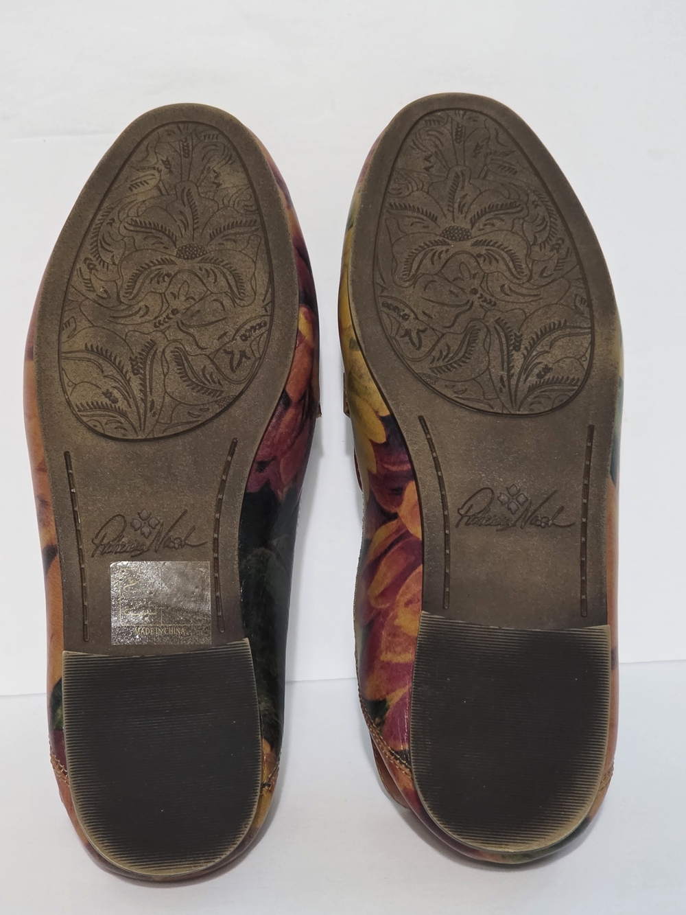 Patricia Nash Multicolor Leather Moccasin Loafers - Picture 9 of 9